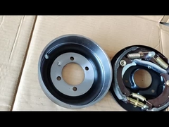 NKR دستی ترمز درام و کفش ریخته گری مواد فولادی به ویژه پایداری در پارکینگ