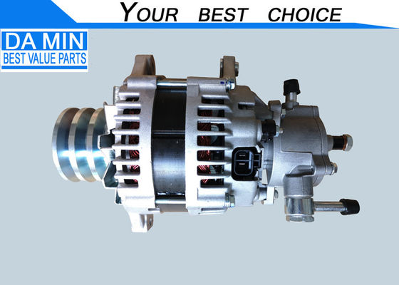 ژنراتور 24 ولت 80 آمپر 8973515741 موتور 4HF1 4HG1 4HJ1 با پمپ خلاء 2 پین پلگ قطعات بدن آلومینیومی